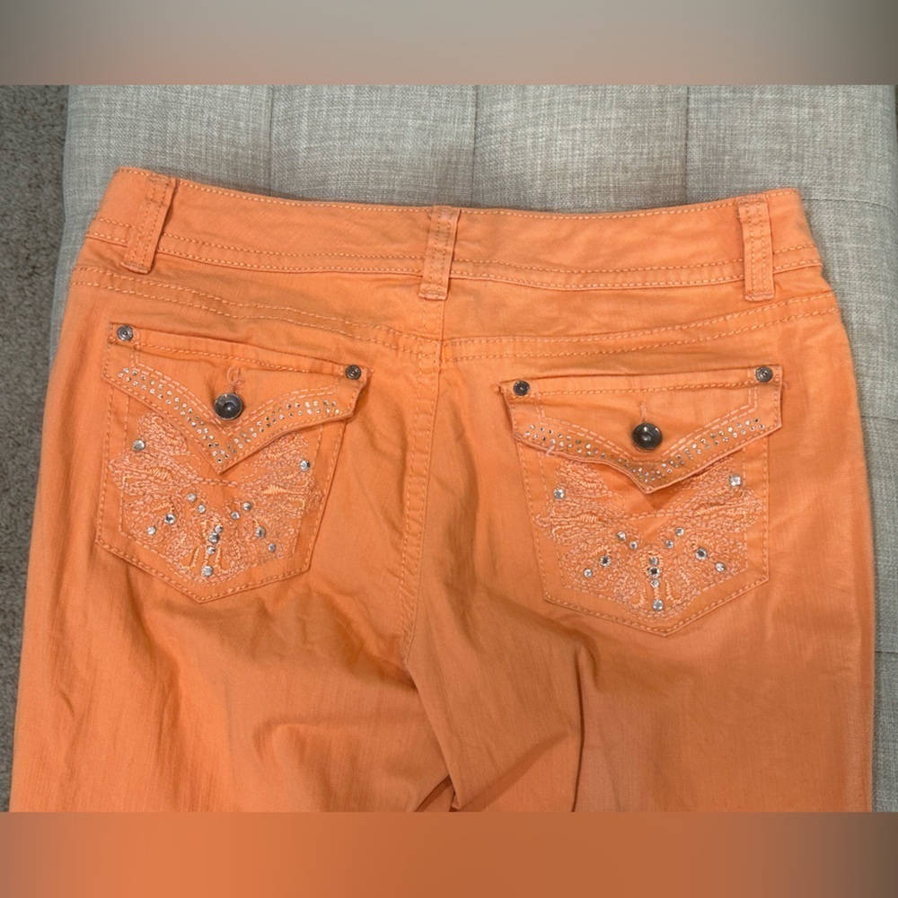 Nine West Women’s Size 12 Annette Capris - Coral/Orange - Good Used Condition - Picture 6 of 10